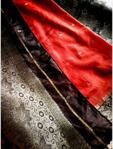 Beautiful Red Banarasi Slik Saree...