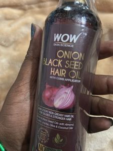 WOW Onion Black Seed Hair Oil