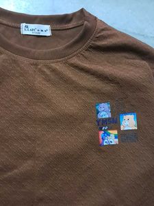 Brown Crewneck Sweatshirt