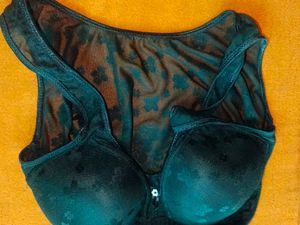 Vintage Black Lace Bra Top