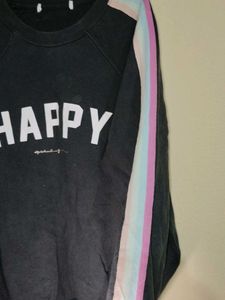 Happy Graphic Sweatshirt