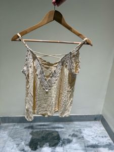 Lace Trim Cami Top