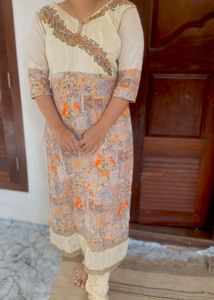 Elegant Embroidered Kurta Set