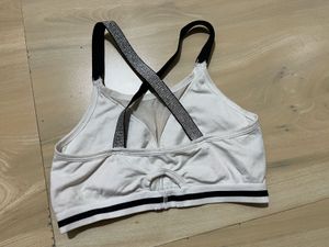 White Sports Bra