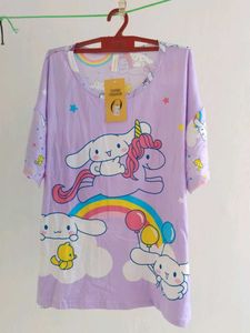 Cute Purple Pajama Set