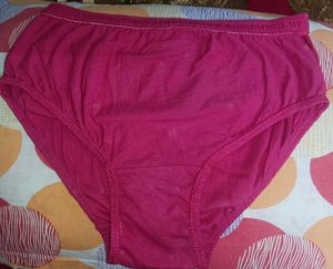 Pink Cotton Briefs