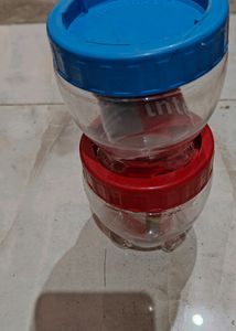 Plastic Storage Containers Pack Of 6 Pcs