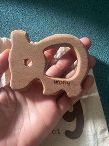 Wufiy Wooden Elephant Teether
