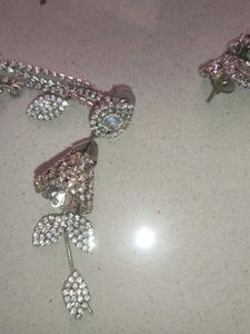 Earings With Chain Perfect For Wedding