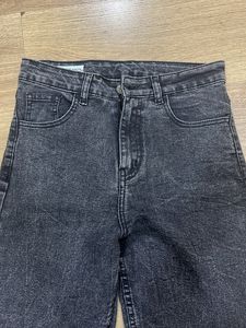 Korean Acid Wash Jeans Size 28 Inch