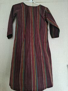 Anouk Ethnic Motif Print Dress