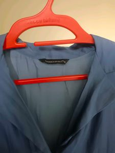 Satin Blue shirt