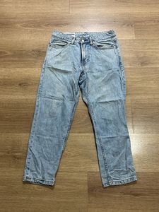 Light Wash Tapered Jeans