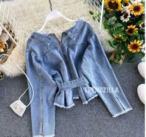 Front-back Sider Denim Jacket