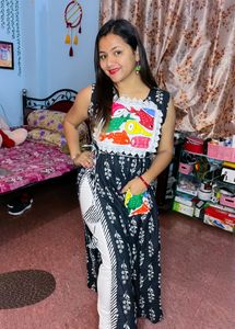 Handprinted Kurti