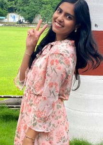 Floral Georgette Midi Dress