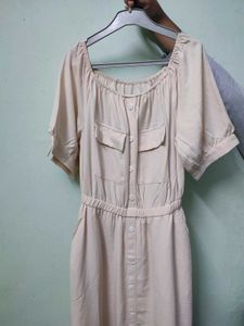 Casual Button-Down Dress