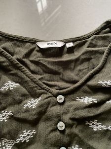 Boho Embroidered Top Max