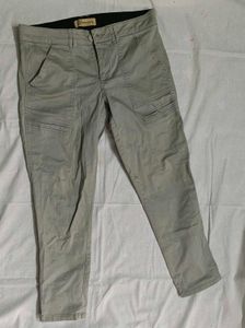 Gray Cargo Pants