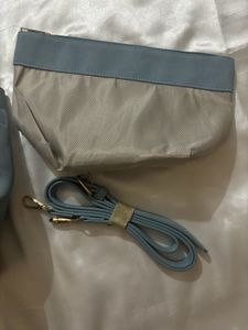 Sky Blue Hand Bag