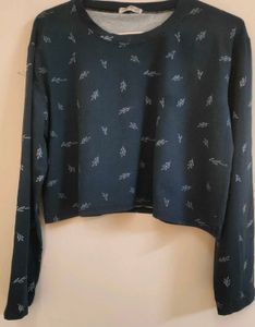 Super Stylish Crop Full Sleeves Tshirt