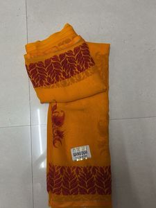 Elegant Yellow Saree