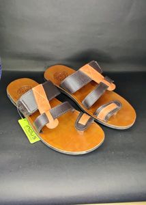Mens Leather Slippers