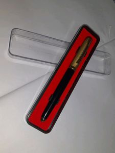 Paperkraft Mozart- Blue Ceramic Roller Ball Pen (Pack of 1)|Classy Black &amp; Gold tone finish|Premium Gifting Products|Ideal for Professionals.......even With Delivery Charge It Is Less Than MRP