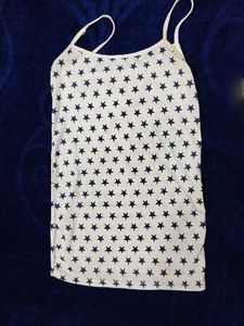 Star Print Tank Top