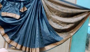 Elegant Blue Saree