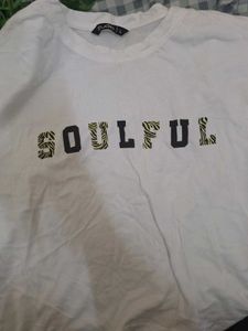 Soulful White T-Shirt