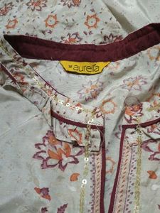 Aurelia Floral Print Tunic Dress Kurti.Size 42.