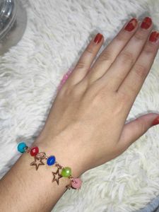 2 Bracelets With One Ring
