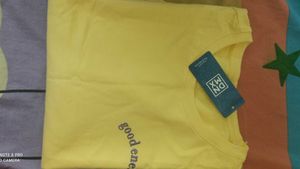 flash discount % Yellow &#39;Good Energy&#39;Sweatshirt f