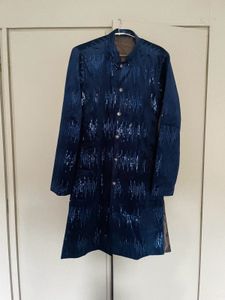 Slim fit Velvet Sequin Indo Western