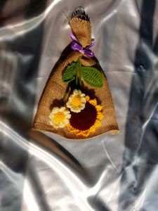 Handmade Sunflower And Daisy Flower Bouquet