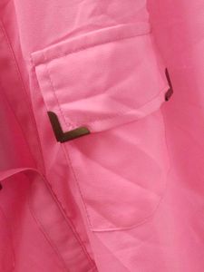Pink Pocket Blouse/Top