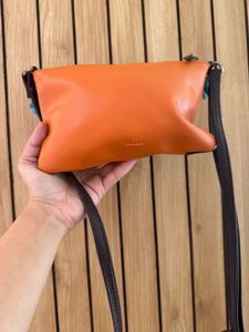 new leather Boho Embroidered crossbody bag