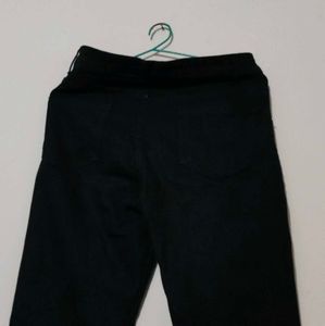 Black Flared Jeans