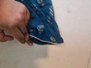 Stylish Teal Ethnic dress