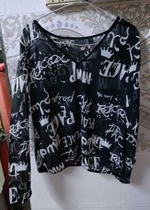 Printed Georgette Loose Fit Top
