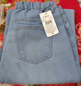 Wide Leg Denim Jeans