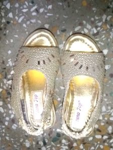 Sparkly Gold Party Shoes