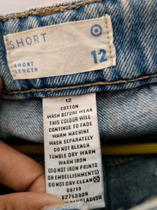 Retro Denim Shorts