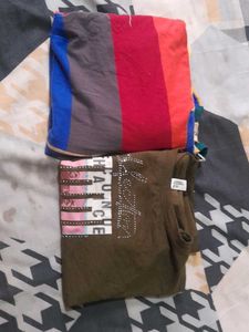 Olive Green Graphic Tee