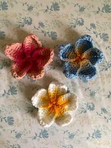 Cute crochet Flower Hair Clip