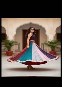Colorful Lehenga Choli Set