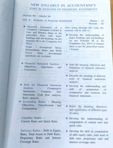 Analysis of Financial Statements class 12- DK GOEL