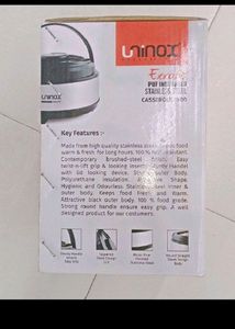 Uninox Stainless Steel Insulated Casserole