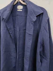 Blue Button-Down Shirt